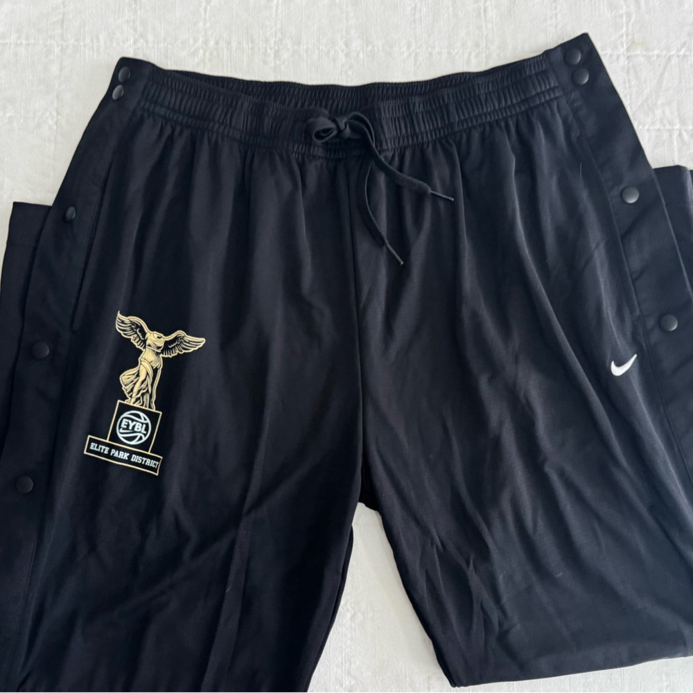 Nike EYBL ‘25 Black Tear Away Pants, Women’s Size XL